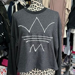 ADIDAS Cropped Sweatshirt